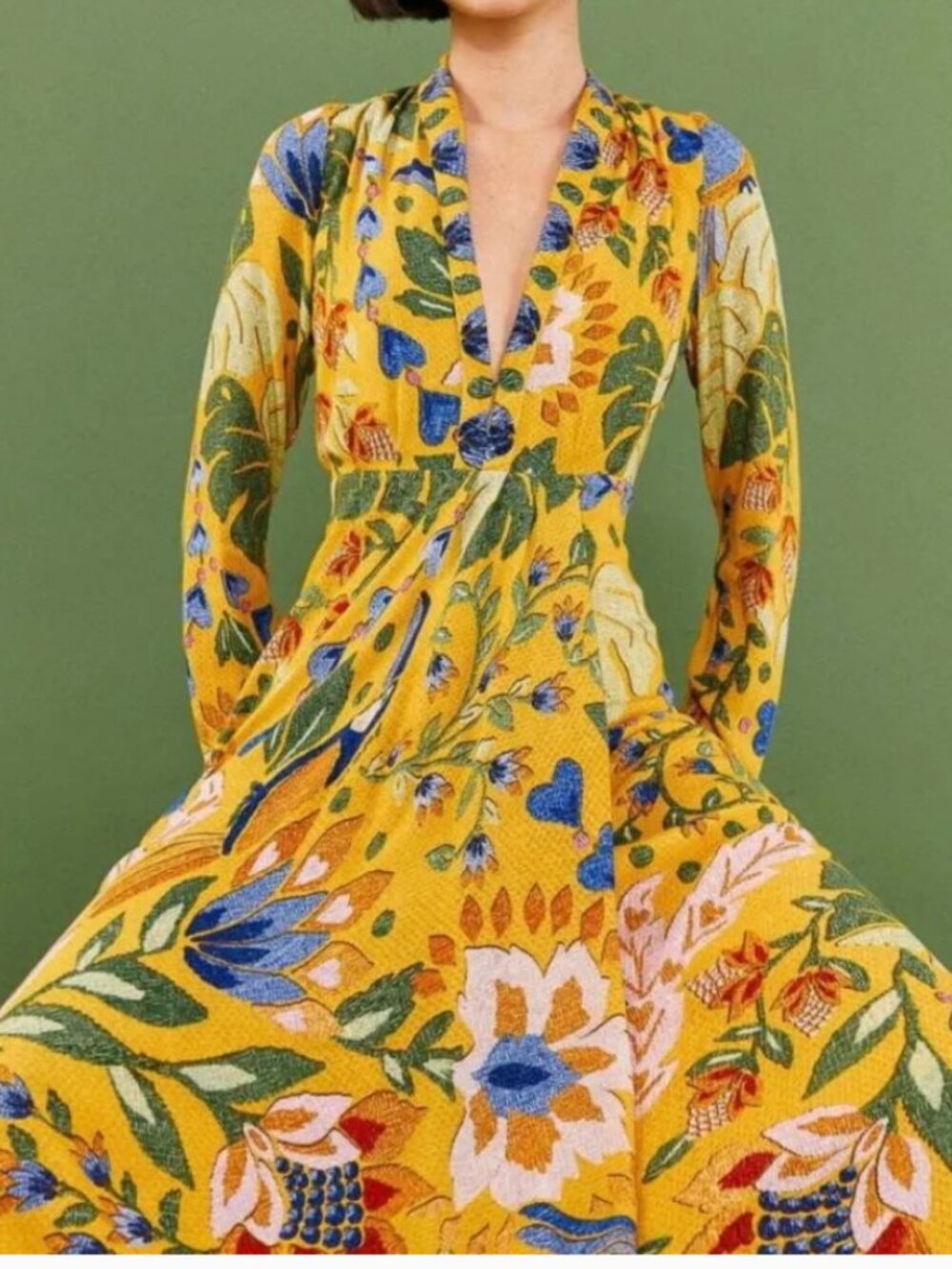 Farm Rio | Summer Garden Maxi Dress - Picture 2 of 11